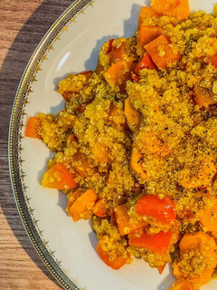 Foto di Quinoa con carote al curry