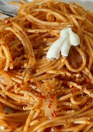 A picture of Peri Peri Spaghetti.