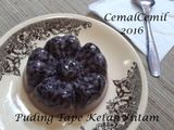 Puding tape ketan hitam