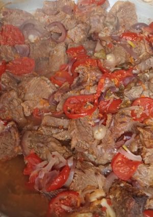 صورة لوصفة كباب حلة ورز