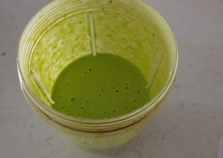 Creamy green dream smoothie Creamy green dream smoothie