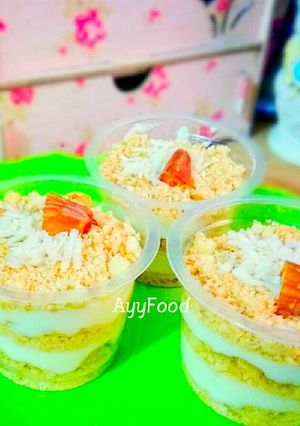 Foto resep Cheese Cake Roma kelapa #BikinRamadhanBerkesan