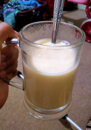 Foto resep Wedang jahe susu