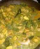 Escalopas de pollo poblanas.ॐ