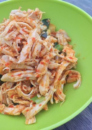 Foto resep Ayam Suwir Pedas