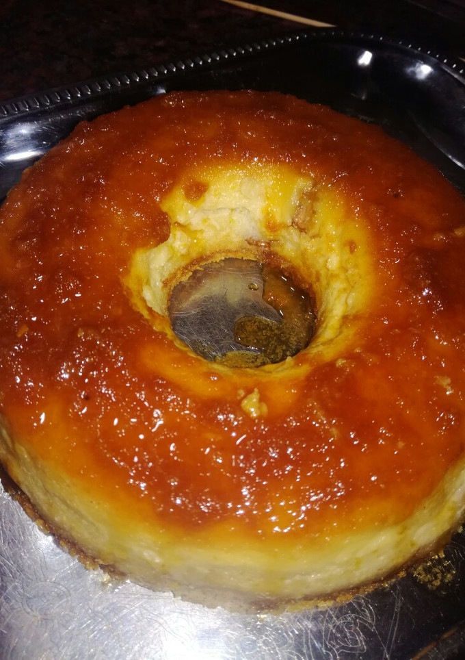 Una foto de Budín de pan