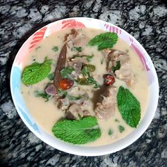 A picture of Mutton white khurdi😋.