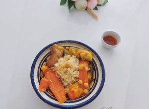 Une photo de Couscous de volaille express au Cookeo