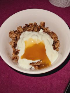 Tojásos zabpehely recept fotója