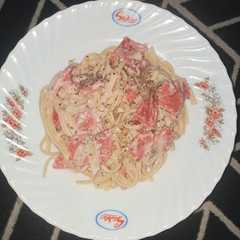 Fettuccine Carbonara-レシピのメイン写真