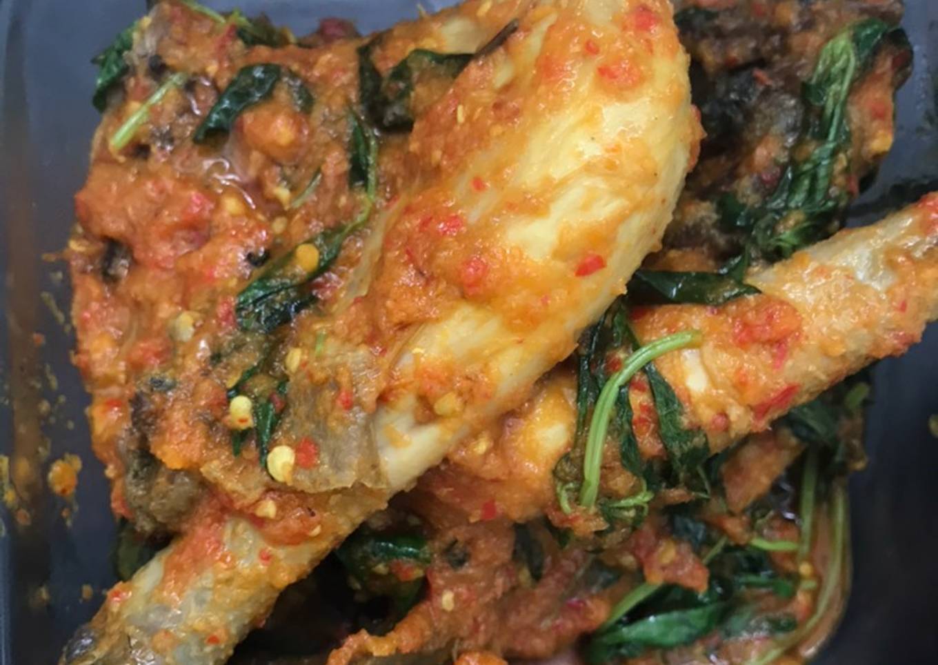 Ayam rica rica kemangi