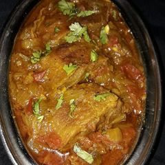 A picture of Veg fish curry.