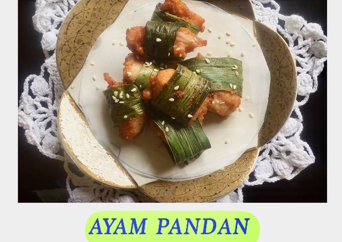 Ayam goreng pandan