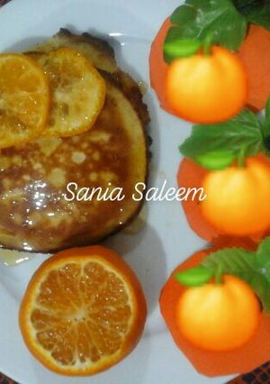 A picture of Orange Pancakes.