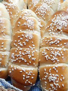 Una foto de Pan casero para sándwich