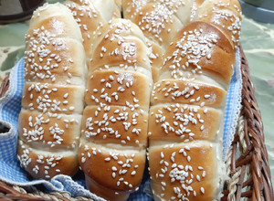 Una foto de Pan casero para sándwich