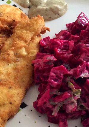 Una foto de Croqueta de pollo casera