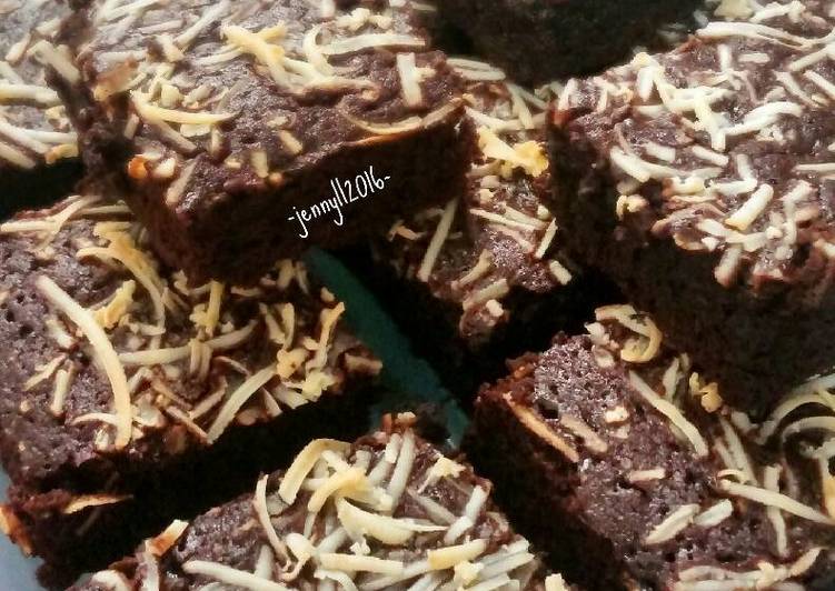 Brownies Coklat Keju