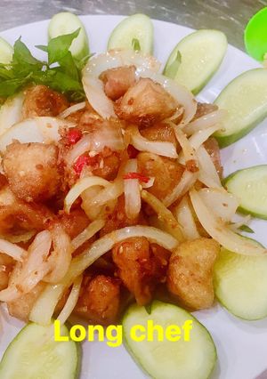 Hình của món Phao câu gà chiên nước mắm👨‍🍳.