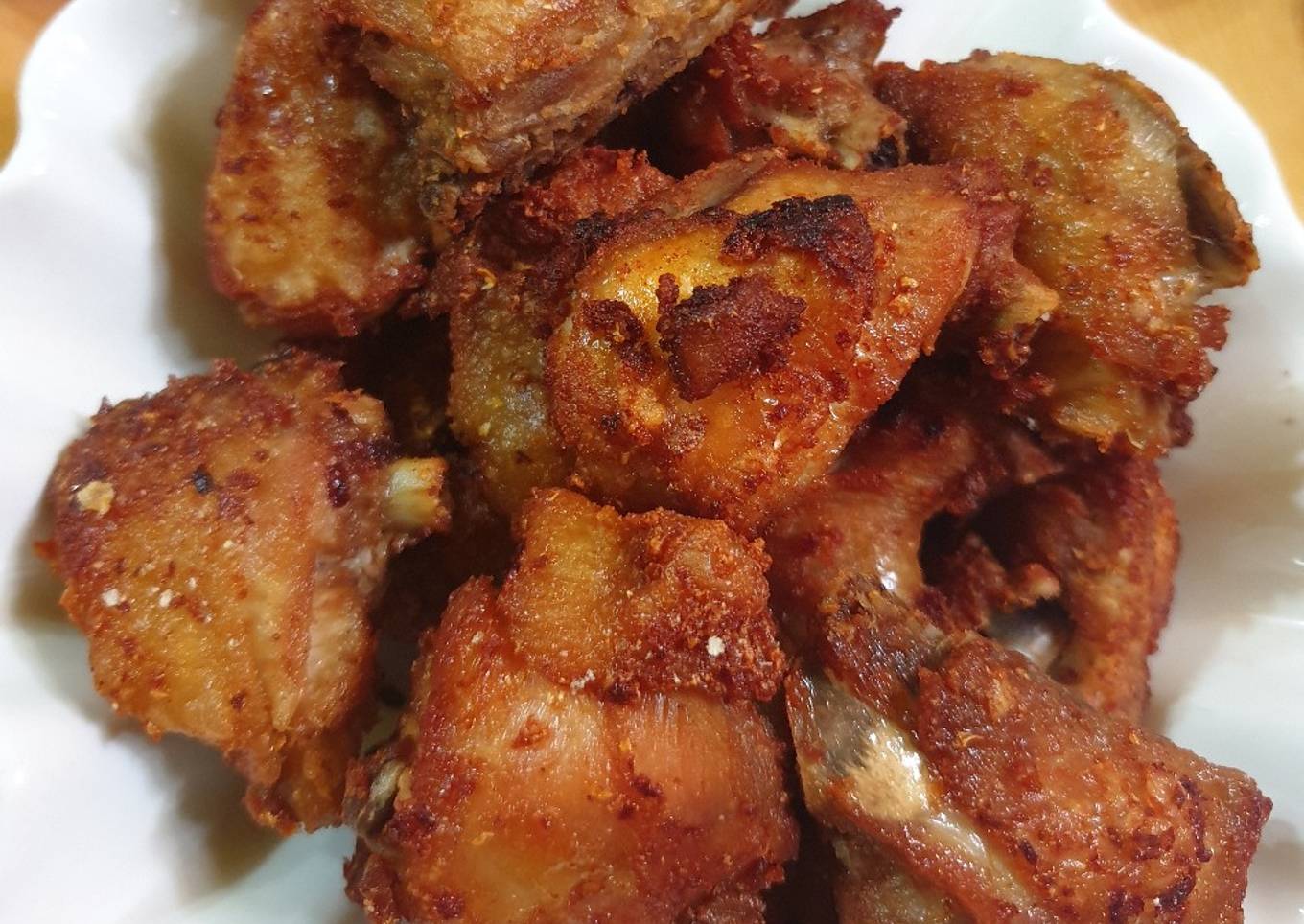 Ayam goreng dengan ketumbar