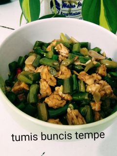 Foto resep Tumis Buncis Tempe