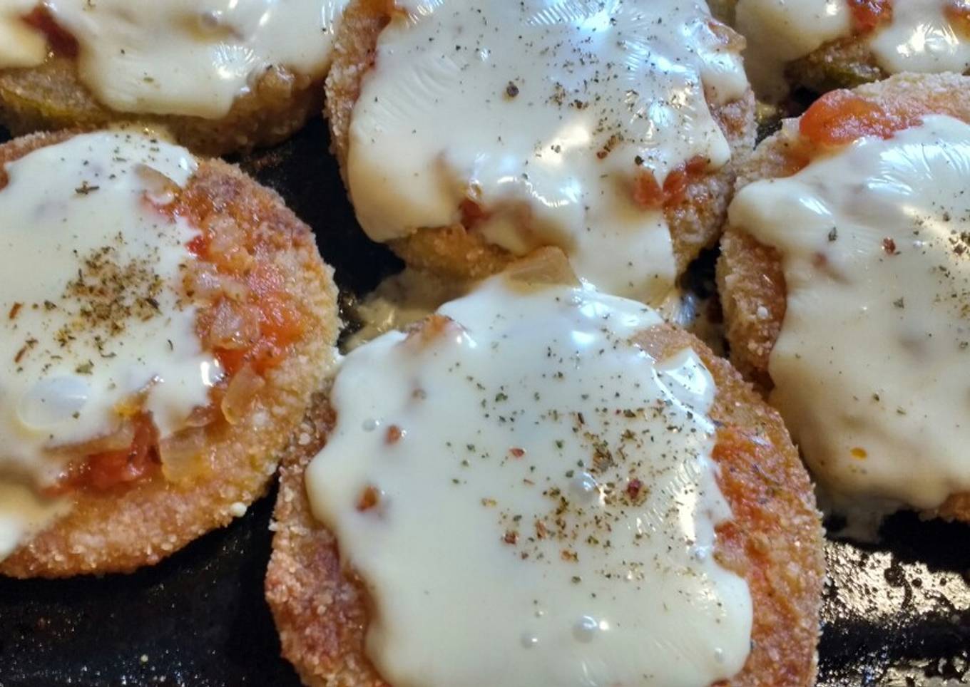 Milanesas de calabaza y avena 😋