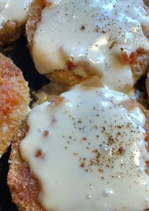 Una foto de Milanesas de calabaza y avena 😋
