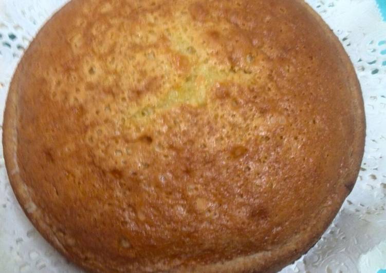 Bizcocho de limón y pasas