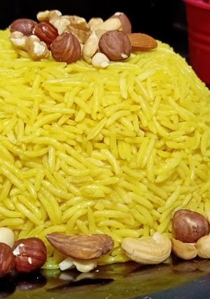 صورة لوصفة ارز بسمتي مبهر للمشويات