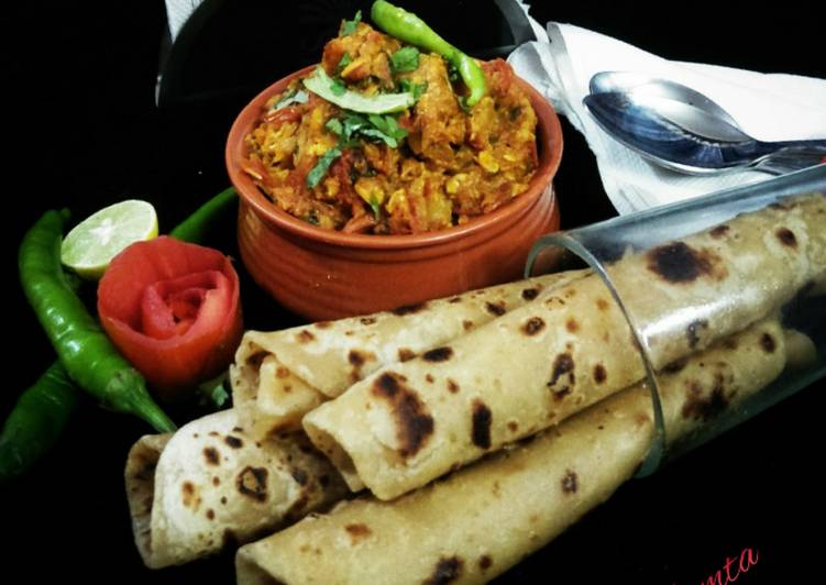 Tinde(apple gourd) bharta In Garlic Masala