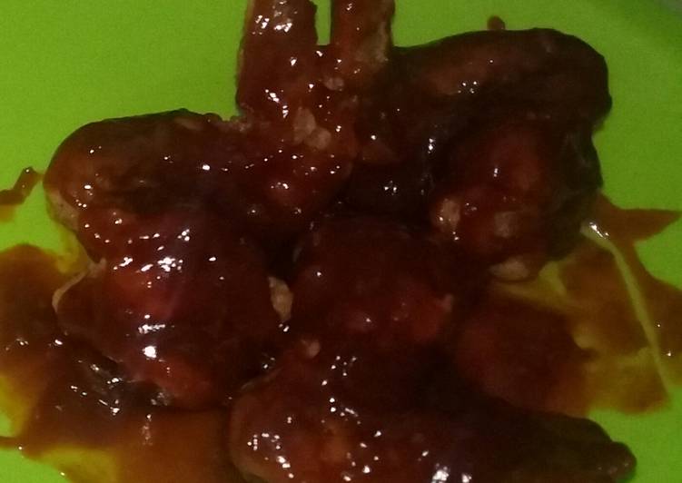 Spicy chicken wings ala richeese