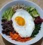 Easy Steps Make Recipes Bibimbap the Delicious Tasty.