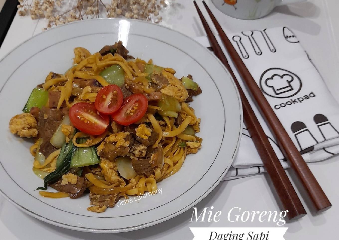Mie Goreng Daging Sapi