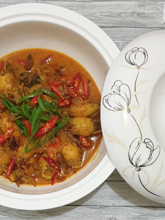Foto resep Gulai Cumi Isi Tahu