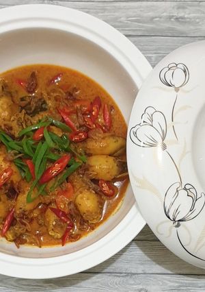 Foto resep Gulai Cumi Isi Tahu