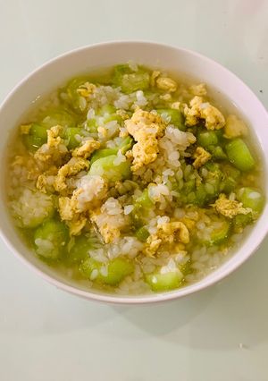 Foto resep Sup Oyong Nasi Shirataki