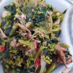 A picture of Tumis bunga pepaya.