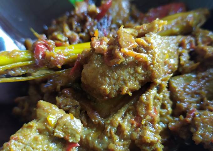 Rendang daging