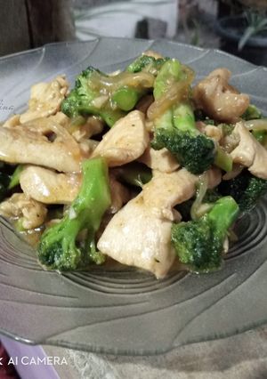 Foto resep 41. Brokoli chiken teriyaki