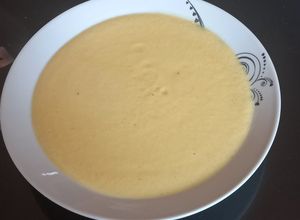 Una foto de Crema de nabo