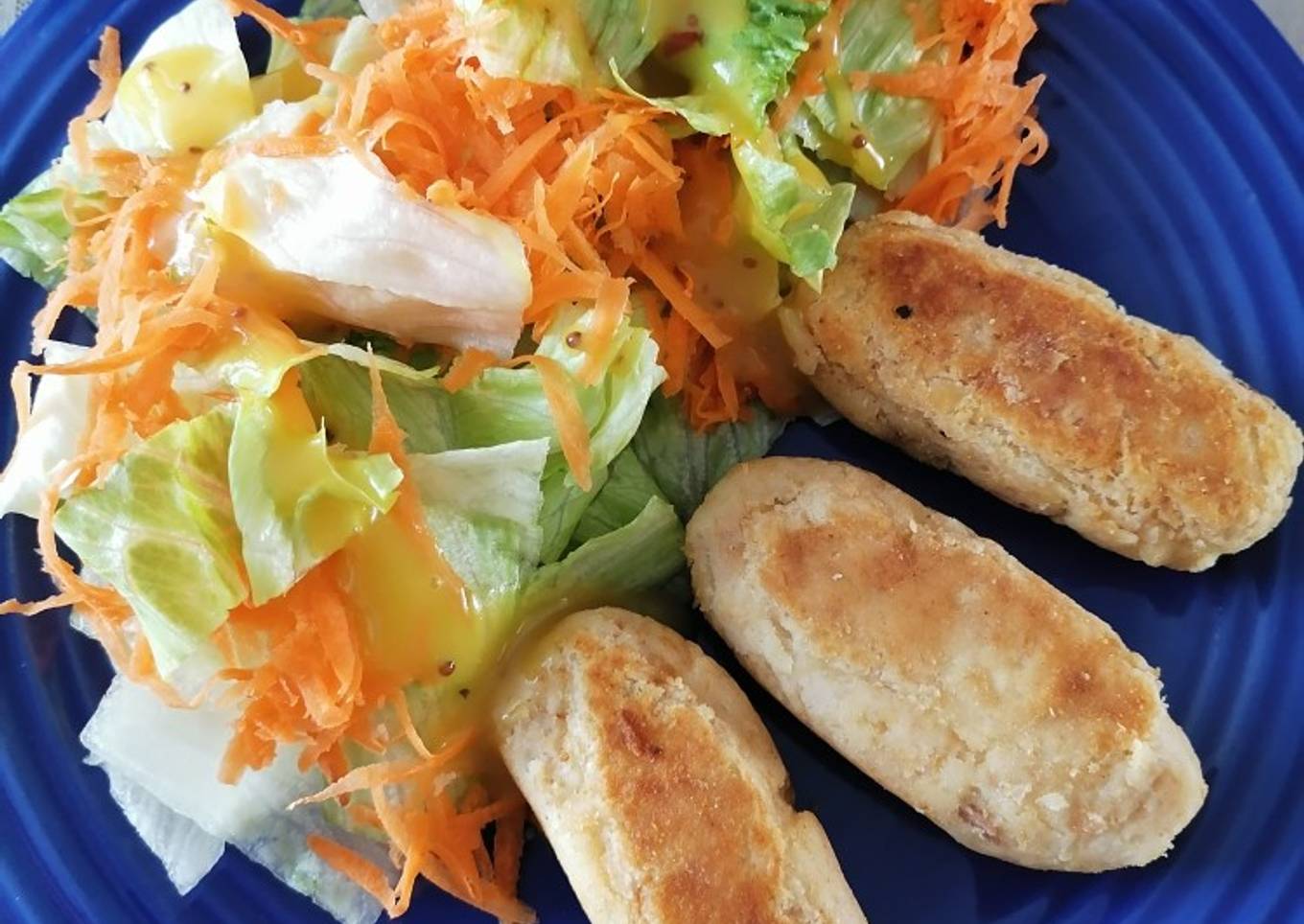 Croquetas de papa con atún