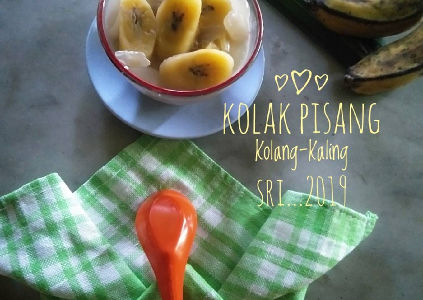 Kolak Pisang Kolang-Kaling
