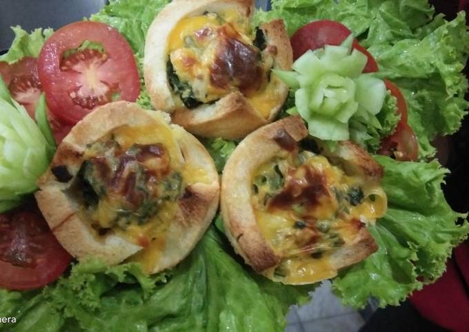 Resep: Burger cup creamy patty Istimewa