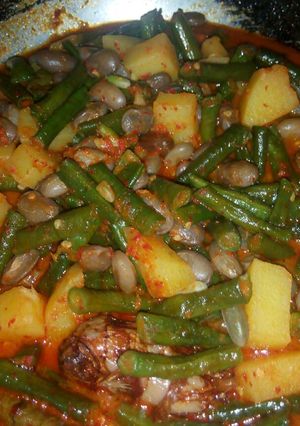 Foto resep Tumis duo kacang plus kentang