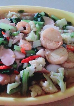 Foto resep Sapo tahu seafood