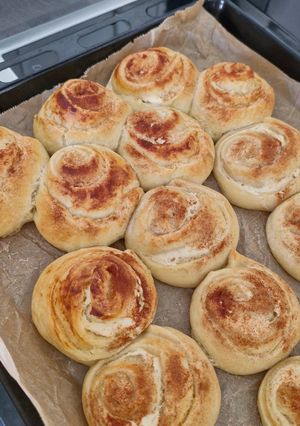 Фото Булочки з солодким сиром (як Cinnabon).