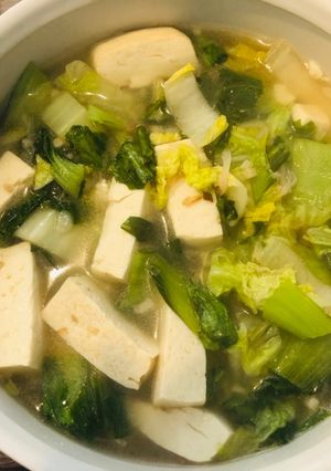 Foto resep Bokchoy tahu sawi