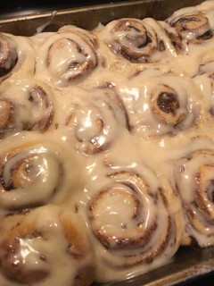 A picture of Cinnamon Rolls.