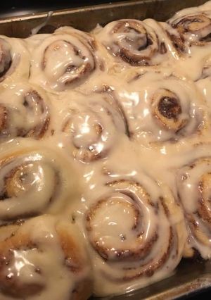 A picture of Cinnamon Rolls.