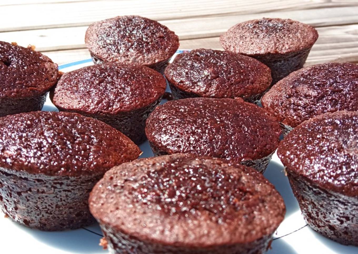 Moelleux chocolat courgettes